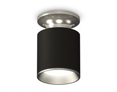 Ambrella Комплект накладного светильника XS6302120 SBK/PSL черный песок/серебро полированное MR16 GU5.3 (N6903, C6302, N6104) XS6302120 Ambrella Комплект накладного светильника XS6302120 SBK/PSL черный песок/серебро полированное MR16 GU5.3 (N6903, C6302, N6104) XS6302120