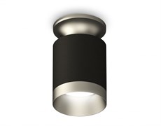 Ambrella Комплект накладного светильника XS6302140 SBK/MCH черный песок/хром матовый MR16 GU5.3 (N6904, C6302, N6133) XS6302140 Ambrella Комплект накладного светильника XS6302140 SBK/MCH черный песок/хром матовый MR16 GU5.3 (N6904, C6302, N6133) XS6302140