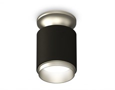 Ambrella Комплект накладного светильника XS6302141 SBK/MCH черный песок/хром матовый MR16 GU5.3 (N6904, C6302, N6123) XS6302141 Ambrella Комплект накладного светильника XS6302141 SBK/MCH черный песок/хром матовый MR16 GU5.3 (N6904, C6302, N6123) XS6302141