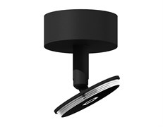 Ambrella Крепеж накладной поворотный для корпуса светильника с диаметром отверстия D60mm A2210 SBK черный песок D60*H75mm Out70mm A2210