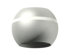 Ambrella Корпус светильника накладной для насадок D60/70mm c LED подсветкой C1103 SSL серебро песок D100*H80mm MR16 GU5.3 LED 3W 4200K C1103