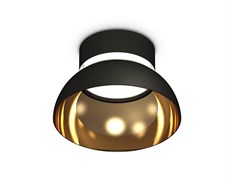 Ambrella Комплект накладного светильника XS8102036 SBK/PYG/CL черный песок/золото желтое полированное/прозрачный GX53 (C8102, N8145) XS8102036 Ambrella Комплект накладного светильника XS8102036 SBK/PYG/CL черный песок/золото желтое полированное/прозрачный GX53 (C8102, N8145) XS8102036