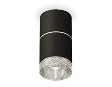 Ambrella Комплект накладного светильника с композитным хрусталем XS7402142 SBK/CL черный песок/прозрачный MR16 GU5.3 (C7402, A2070, C7402, N7191) XS7402142 Ambrella Комплект накладного светильника с композитным хрусталем XS7402142 SBK/CL черный песок/прозрачный MR16 GU5.3 (C7402, A2070, C7402, N7191) XS7402142