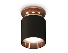 Ambrella Комплект накладного светильника XS6302181 SBK/PPG черный песок/золото розовое полированное MR16 GU5.3 (N6906, C6302, N6114) XS6302181 Ambrella Комплект накладного светильника XS6302181 SBK/PPG черный песок/золото розовое полированное MR16 GU5.3 (N6906, C6302, N6114) XS6302181