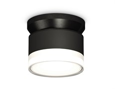Ambrella Комплект накладного светильника с акрилом XS8102052 SBK/FR/CL черный песок/белый матовый/прозрачный GX53 (N8902, C8102, N8399) XS8102052 Ambrella Комплект накладного светильника с акрилом XS8102052 SBK/FR/CL черный песок/белый матовый/прозрачный GX53 (N8902, C8102, N8399) XS8102052