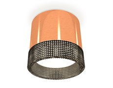Ambrella Комплект накладного светильника с композитным хрусталем XS8122021 PPG/BK золото розовое полированное/тонированный GX53 (C8122, N8484) XS8122021 Ambrella Комплект накладного светильника с композитным хрусталем XS8122021 PPG/BK золото розовое полированное/тонированный GX53 (C8122, N8484) XS8122021