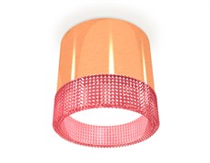 Ambrella Комплект накладного светильника с композитным хрусталем XS8122022 PPG/PI золото розовое полированное/розовый GX53 (C8122, N8486) XS8122022 Ambrella Комплект накладного светильника с композитным хрусталем XS8122022 PPG/PI золото розовое полированное/розовый GX53 (C8122, N8486) XS8122022