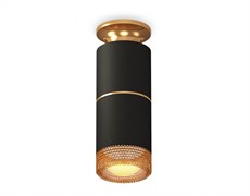 Ambrella Комплект накладного светильника XS6302241 SBK/PYG/CF черный песок/золото желтое полированное/кофе MR16 GU5.3 (N6905, C6302, A2062, N6154) XS6302241 Ambrella Комплект накладного светильника XS6302241 SBK/PYG/CF черный песок/золото желтое полированное/кофе MR16 GU5.3 (N6905, C6302, A2062, N6154) XS6302241