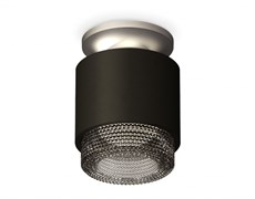 Ambrella Комплект накладного светильника с композитным хрусталем XS7511102 SBK/MCH/BK черный песок/хром матовый/тонированный MR16 GU5.3 (N7928, C7511, XS7511102 Ambrella Комплект накладного светильника с композитным хрусталем XS7511102 SBK/MCH/BK черный песок/хром матовый/тонированный MR16 GU5.3 (N7928, C7511, XS7511102
