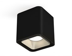 Ambrella Комплект накладного светильника XS7841003 SBK/SSL черный песок/серебро песок MR16 GU5.3 (C7841, N7703) XS7841003