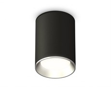 Ambrella Комплект накладного светильника XS6313002 SBK/PSL черный песок/серебро полированное MR16 GU5.3 (C6313, N6104) XS6313002