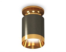 Ambrella Комплект накладного светильника XS6303140 DCH/PYG черный хром/золото желтое полированное MR16 GU5.3 (N6905, C6303, N6134) XS6303140