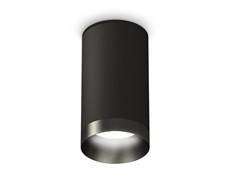 Ambrella Комплект накладного светильника XS6323021 SBK/PBK черный песок/черный полированный MR16 GU5.3 (C6323, N6131) XS6323021