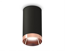 Ambrella Комплект накладного светильника XS6323025 SBK/PPG черный песок/золото розовое полированное MR16 GU5.3 (C6323, N6135) XS6323025 Ambrella Комплект накладного светильника XS6323025 SBK/PPG черный песок/золото розовое полированное MR16 GU5.3 (C6323, N6135) XS6323025