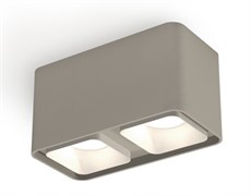 Ambrella Комплект накладного светильника XS7852001 SGR/SWH серый песок/белый песок MR16 GU5.3 (C7852, N7701) XS7852001 Ambrella Комплект накладного светильника XS7852001 SGR/SWH серый песок/белый песок MR16 GU5.3 (C7852, N7701) XS7852001