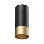 Novotech 370867 OVER NT22 черный/золото Светильник накладной IP20 GU10 9W 220V SLIM 370867 Novotech 370867 OVER NT22 черный/золото Светильник накладной IP20 GU10 9W 220V SLIM 370867