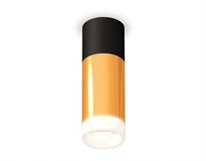 Ambrella Комплект накладного светильника XS6327042 PYG/SBK/FR золото желтое полированное/черный песок/белый матовый MR16 GU5.3 (C6302, A2010, C6327, N XS6327042 Ambrella Комплект накладного светильника XS6327042 PYG/SBK/FR золото желтое полированное/черный песок/белый матовый MR16 GU5.3 (C6302, A2010, C6327, N XS6327042