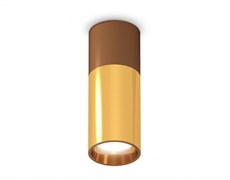 Ambrella Комплект накладного светильника XS6327060 PYG/SCF золото желтое полированное/кофе песок MR16 GU5.3 (C6304, C6327, A2010, N6113) XS6327060 Ambrella Комплект накладного светильника XS6327060 PYG/SCF золото желтое полированное/кофе песок MR16 GU5.3 (C6304, C6327, A2010, N6113) XS6327060