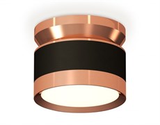 Ambrella Комплект накладного светильника XS8102065 SBK/PPG черный песок/золото розовое полированное GX53 (N8912, C8102, N8126) XS8102065 Ambrella Комплект накладного светильника XS8102065 SBK/PPG черный песок/золото розовое полированное GX53 (N8912, C8102, N8126) XS8102065