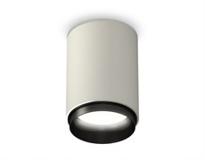 Ambrella Комплект накладного светильника XS6314021 SGR/PBK серый песок/черный полированный MR16 GU5.3 (C6314, N6121) XS6314021