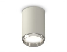 Ambrella Комплект накладного светильника XS6314022 SGR/PSL серый песок/серебро полированное MR16 GU5.3 (C6314, N6122) XS6314022