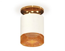 Ambrella Комплект накладного светильника XS7401123 SWH/PYG/CF белый песок/золото желтое полированное/кофе MR16 GU5.3 (N7929, C7401, N7195) XS7401123 Ambrella Комплект накладного светильника XS7401123 SWH/PYG/CF белый песок/золото желтое полированное/кофе MR16 GU5.3 (N7929, C7401, N7195) XS7401123