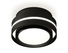 Ambrella Комплект накладного светильника XS8414001 SBK/PBK черный песок/черный полированный GX53 (C8414, N8113) XS8414001 Ambrella Комплект накладного светильника XS8414001 SBK/PBK черный песок/черный полированный GX53 (C8414, N8113) XS8414001