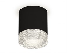 Ambrella Комплект накладного светильника XS7402010 SBK/CL черный песок/прозрачный MR16 GU5.3 (C7402, N7191) XS7402010 Ambrella Комплект накладного светильника XS7402010 SBK/CL черный песок/прозрачный MR16 GU5.3 (C7402, N7191) XS7402010