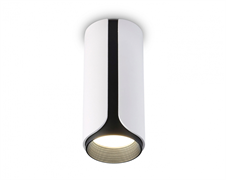 Ambrella Накладной светильник со сменной лампой TN51588 WH/BK белый/черный GU10 D58*130 TN51588 Ambrella Накладной светильник со сменной лампой TN51588 WH/BK белый/черный GU10 D58*130 TN51588