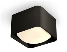 Ambrella Комплект накладного светильника с акрилом XS7833022 SBK/FR черный песок/белый матовый MR16 GU5.3 (C7833, N7756) XS7833022 Ambrella Комплект накладного светильника с акрилом XS7833022 SBK/FR черный песок/белый матовый MR16 GU5.3 (C7833, N7756) XS7833022