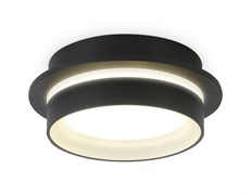 Ambrella Светильник накладной TN5385 SBK/FR черный песок/белый матовый GX53 IP44 D105*40 TN5385 Ambrella Светильник накладной TN5385 SBK/FR черный песок/белый матовый GX53 IP44 D105*40 TN5385