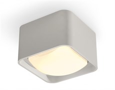 Ambrella Комплект накладного светильника с акрилом XS7834011 SGR/FR серый песок/белый матовый MR16 GU5.3 (C7834, N7756) XS7834011 Ambrella Комплект накладного светильника с акрилом XS7834011 SGR/FR серый песок/белый матовый MR16 GU5.3 (C7834, N7756) XS7834011