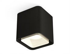 Ambrella Комплект накладного светильника с акрилом XS7841021 SBK/FR черный песок/белый матовый MR16 GU5.3 (C7841, N7755) XS7841021 Ambrella Комплект накладного светильника с акрилом XS7841021 SBK/FR черный песок/белый матовый MR16 GU5.3 (C7841, N7755) XS7841021
