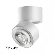 Novotech 358947 OVER NT22 белый Светильник накладной светодиодный IP20 LED 4000К 18W 220V EDDY 358947