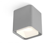 Ambrella Комплект накладного светильника с акрилом XS7842010 SGR/FR серый песок/белый матовый MR16 GU5.3 (C7842, N7755) XS7842010
