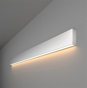 Elektrostandard 101-100-30-103 / Линейный светодиодный накладной односторонний светильник 103см 20W 3000K матовое серебро a041480
