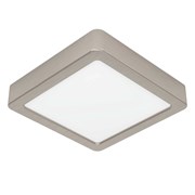 Eglo 900593 Накладной светильник диммируемый FUEVA 5, 11W (LED), 3000K, L160, B160, H28, сталь, матовый никель / пластик, белый 900593
