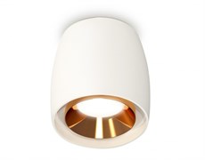 Ambrella Комплект накладного светильника XS1141004 SWH/PYG белый песок/золото желтое полированное MR16 GU5.3 (C1141, N7034) XS1141004