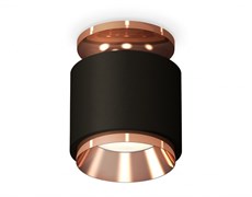 Ambrella Комплект накладного светильника XS7511140 SBK/PPG черный песок/золото розовое полированное MR16 GU5.3 (N7930, C7511, N7035) XS7511140 Ambrella Комплект накладного светильника XS7511140 SBK/PPG черный песок/золото розовое полированное MR16 GU5.3 (N7930, C7511, N7035) XS7511140