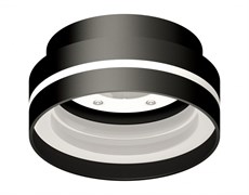 Ambrella Корпус светильника накладной C8414 SBK/CL черный песок/прозрачный D110*H55mm GX53 C8414 Ambrella Корпус светильника накладной C8414 SBK/CL черный песок/прозрачный D110*H55mm GX53 C8414