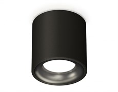 Ambrella Комплект накладного светильника XS7532021 SBK/PBK черный песок/черный полированный MR16 GU5.3 (C7532, N7011) XS7532021