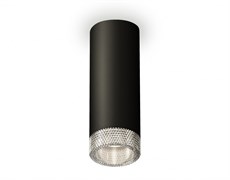 Ambrella Комплект накладного светильника XS6343020 SBK/CL черный песок/прозрачный MR16 GU5.3 (C6343, N6150) XS6343020