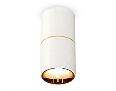 Ambrella Комплект накладного светильника XS6301082 SWH/PYG белый песок/золото желтое полированное MR16 GU5.3 (C6301, A2062, N6113) XS6301082