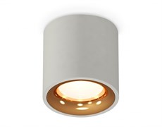 Ambrella Комплект накладного светильника XS7533024 SGR/PYG серый песок/золото желтое полированное MR16 GU5.3 (C7533, N7014) XS7533024