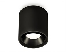Ambrella Комплект накладного светильника XS7723002 SBK/PBK черный песок/черный полированный MR16 GU5.3 (C7723, N7031) XS7723002