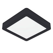 Eglo 900643 Накладной светильник  FUEVA 5, 11W (LED), 3000K, IP44, L160, B160, H28, сталь, черный / пластик, белый 900643