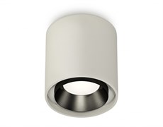 Ambrella Комплект накладного светильника XS7724002 SGR/PBK серый песок/черный полированный MR16 GU5.3 (C7724, N7031) XS7724002