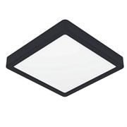 Eglo 900644 Накладной светильник FUEVA 5, 17W (LED), 3000K, IP44, L210, B210, H28, сталь, черный / пластик, белый 900644