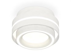 Ambrella Комплект накладного светильника с акрилом XS8412003 SWH/FR белый песок/белый матовый GX53 (C8412, N8433) XS8412003 Ambrella Комплект накладного светильника с акрилом XS8412003 SWH/FR белый песок/белый матовый GX53 (C8412, N8433) XS8412003
