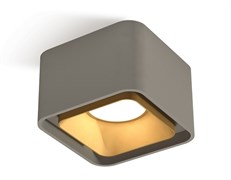 Ambrella Комплект накладного светильника XS7834004 SGR/SGD серый песок/золото песок MR16 GU5.3 (C7834, N7704) XS7834004 Ambrella Комплект накладного светильника XS7834004 SGR/SGD серый песок/золото песок MR16 GU5.3 (C7834, N7704) XS7834004